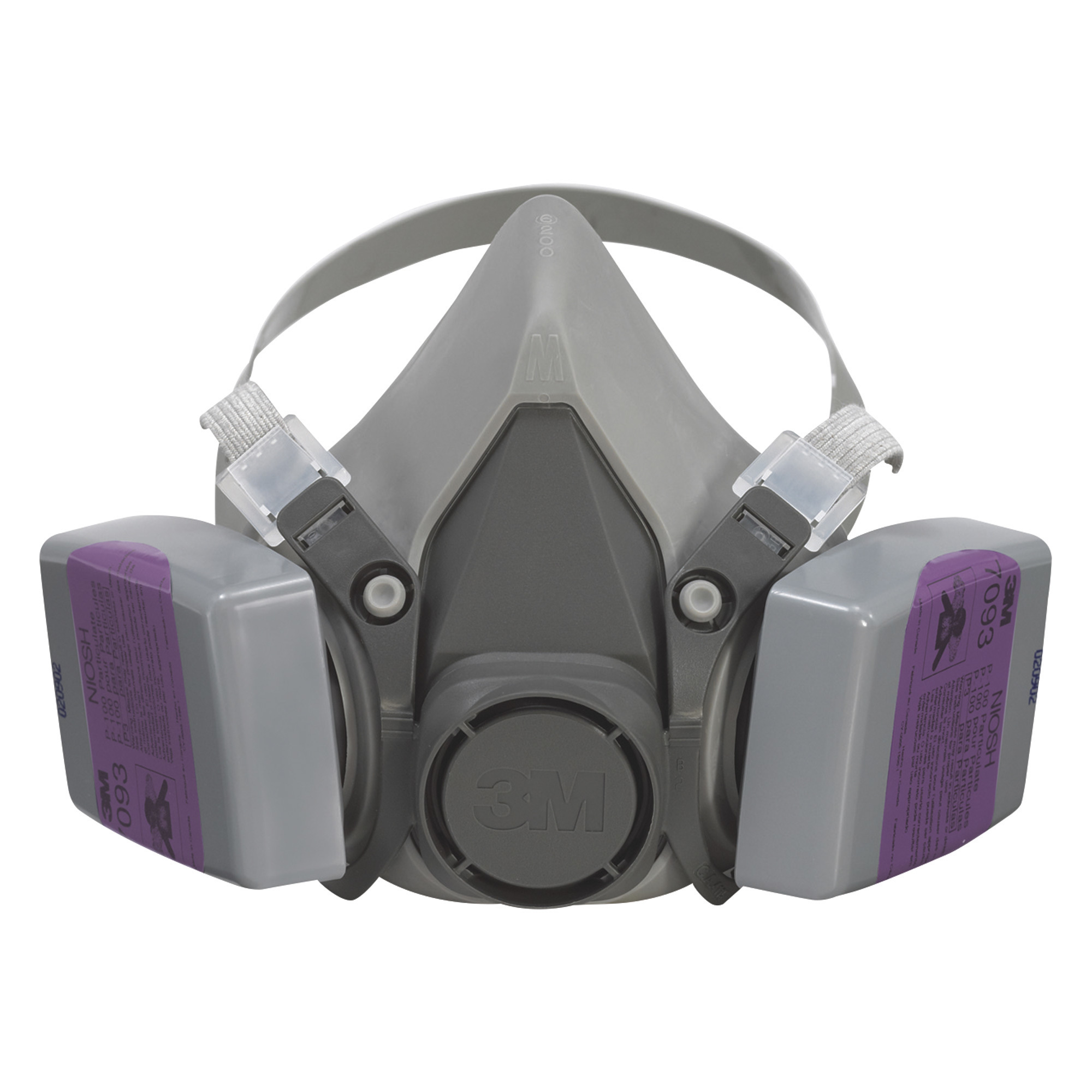 3M Demolition Respirator, P100 Rating, Medium Size, NIOSH Approved, Model# 62093HA1-A